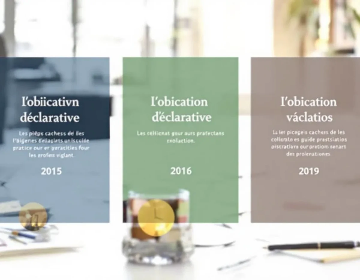 Les pièges cachés de l'obligation déclarative : guide pratique pour les professionnels vigilants