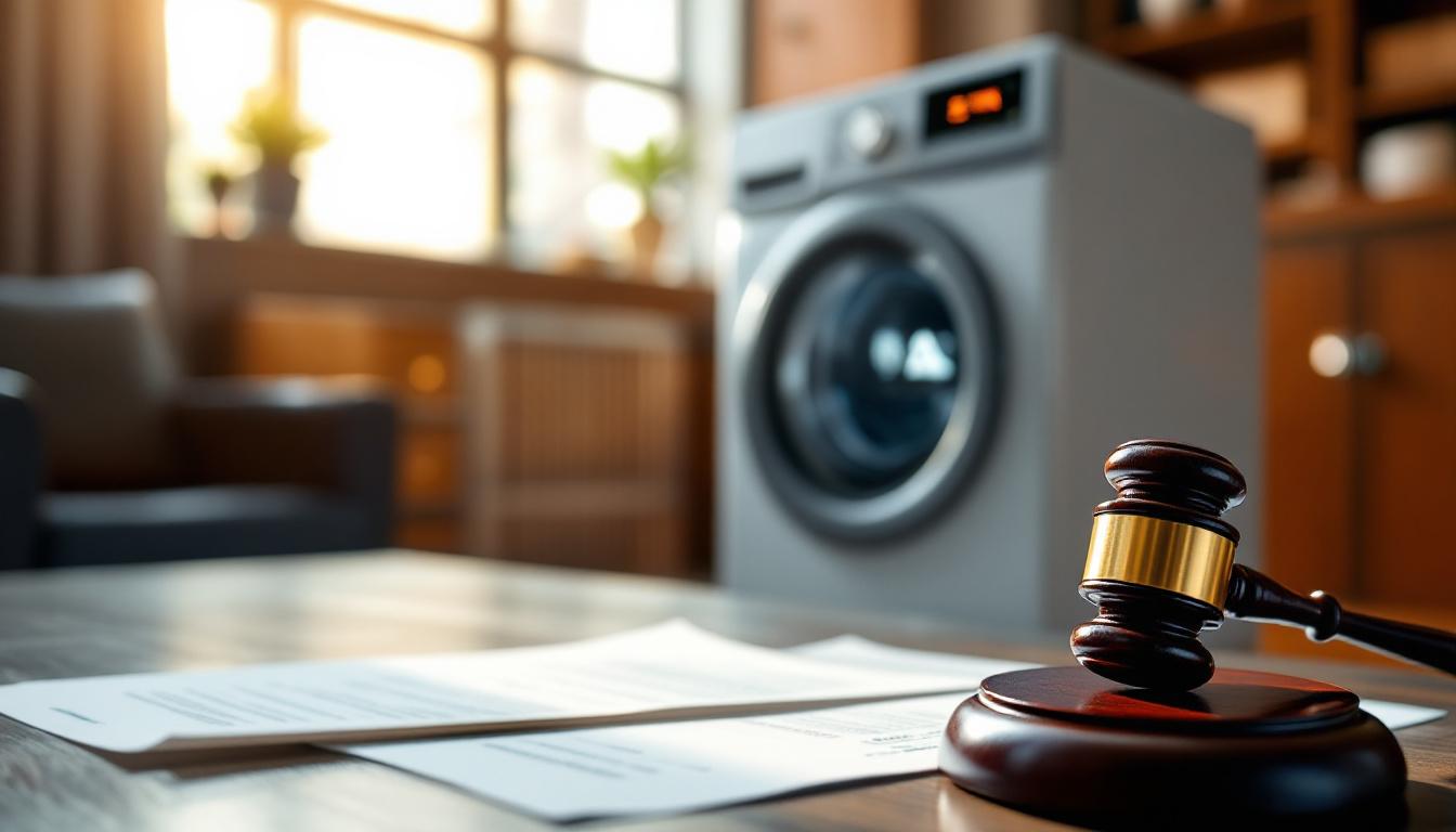 Symbole sèche linge erroné : vos droits en cas de dommage